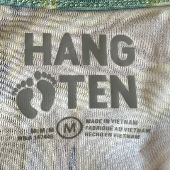 Hang Ten Rash Guard Women’s MEDIUM Pearl Floral Long Sleeve Sun Shirt Summer - Picture 8 of 10